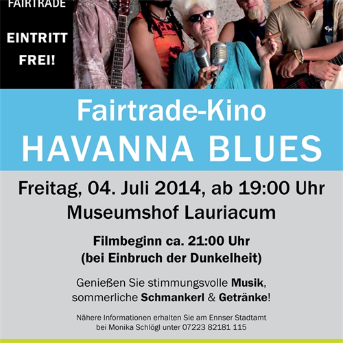 2. Ennser Fairtrade-Filmnacht im Museumshof Lauriacum