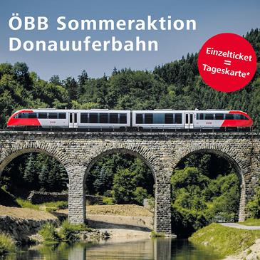 Foto für ÖBB Sommeraktion auf der Donauuferbahn