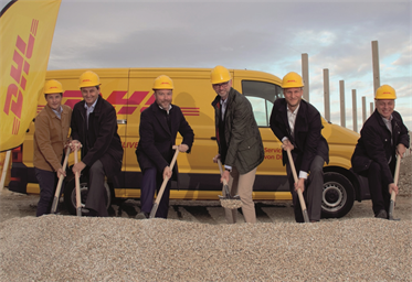 Foto für DHL Paket errichtet neues Verteilzentrum in Enns